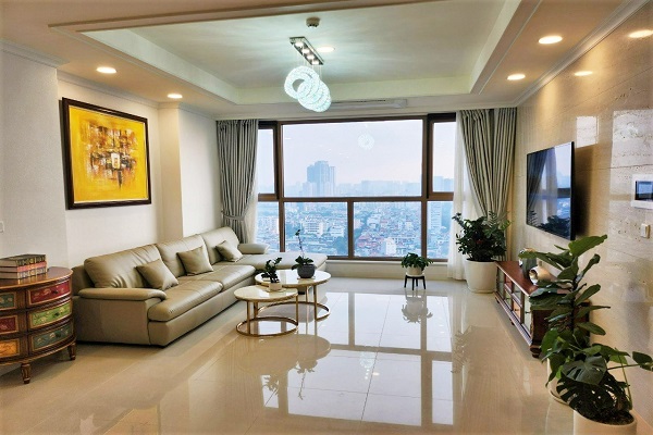 Luxury apartment: 3 bedrooms, 113m2 with full furnishings & elegant design