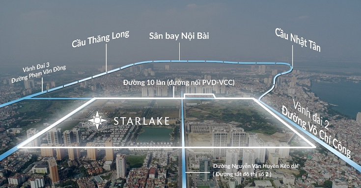 Location of Starlake project