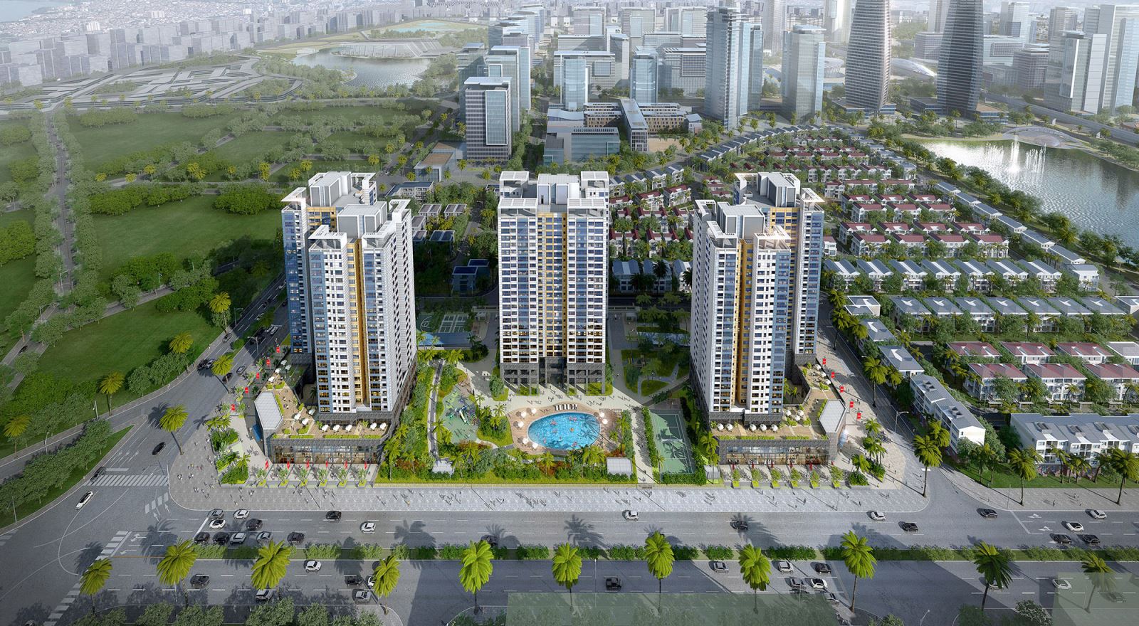 Overview of Starlake apartment for sale