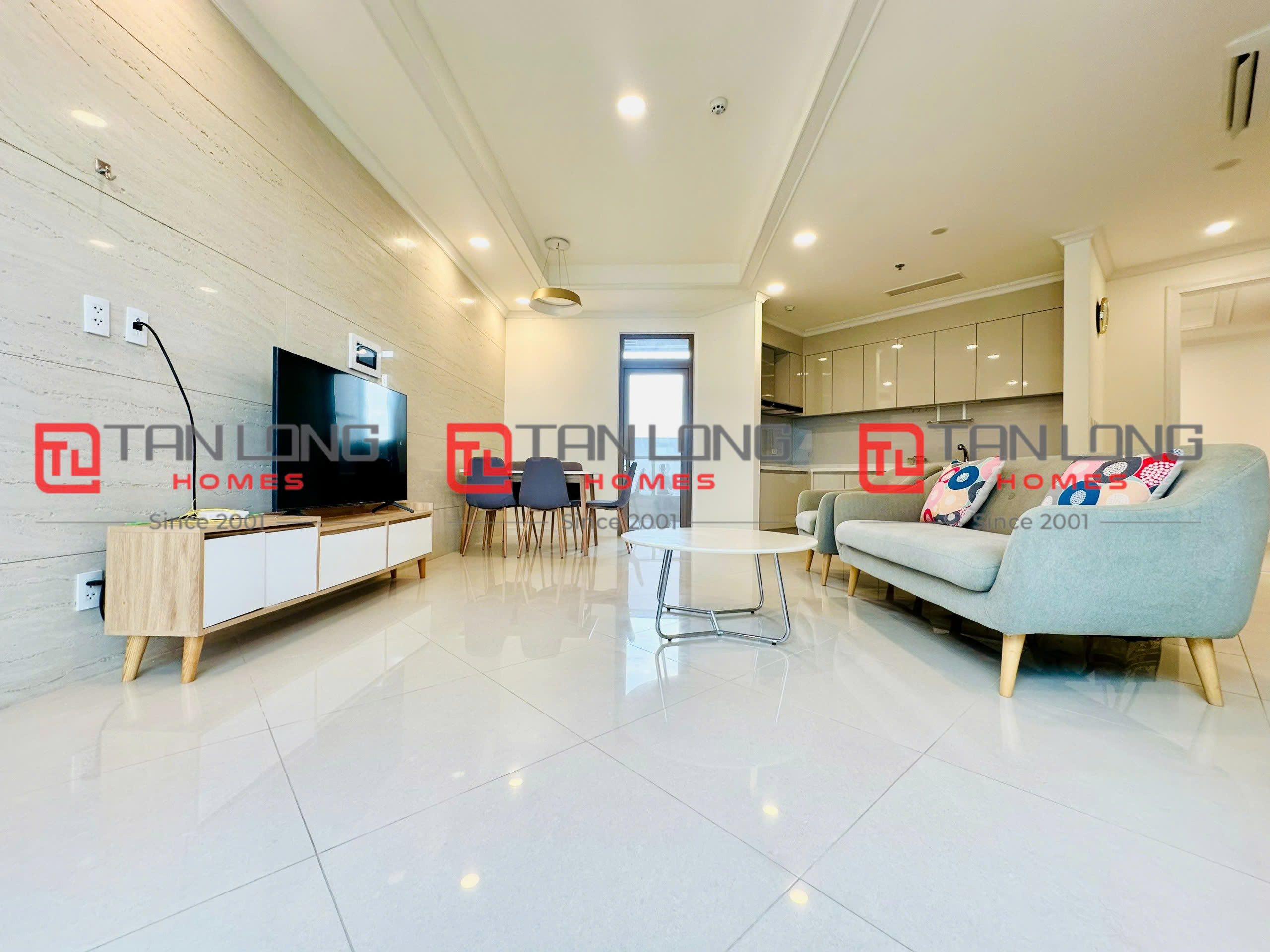 110m2 basic furniture apartment available for rent in the prestigious Starlake Tay Ho area