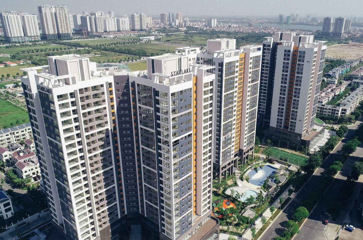 Tiến độ xây dựng chung cư Starlake Tây Hồ Tây giai đoạn 2