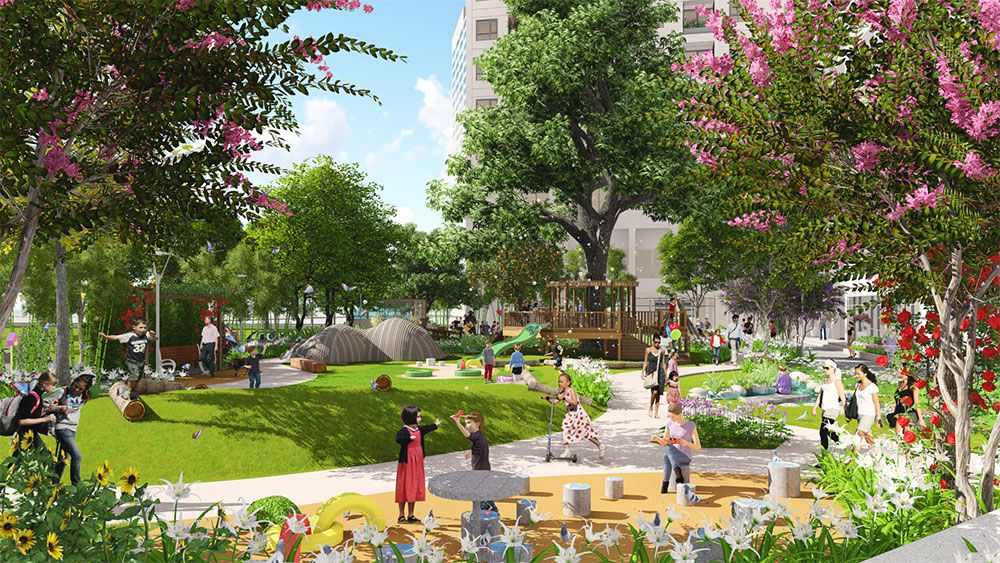 Tiện ích dự án Pacific Starlake Tây Hồ Tây